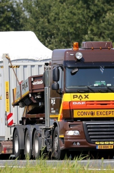 Out of gauge transport open top container