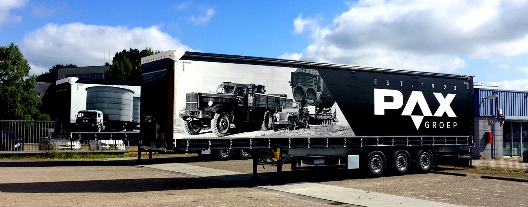 Historie trailers PAX Groep