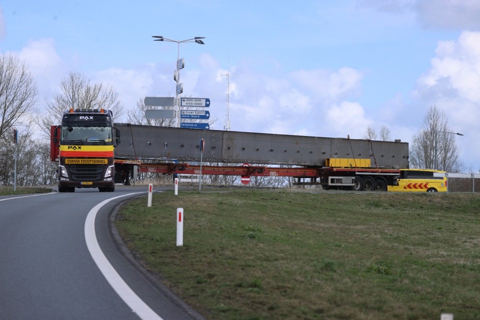 kraanliggers transport pax groep lengte transport bakhuizen