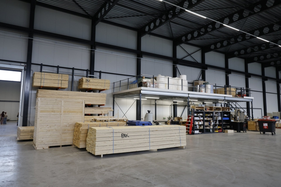 Nieuwe magazijn Pax in Heerenveen